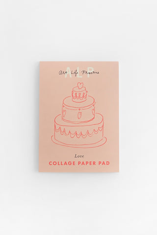 Love Collage Paper Pad