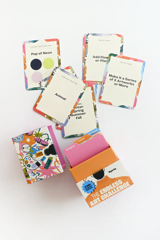 The Endless Art Challenge Cards