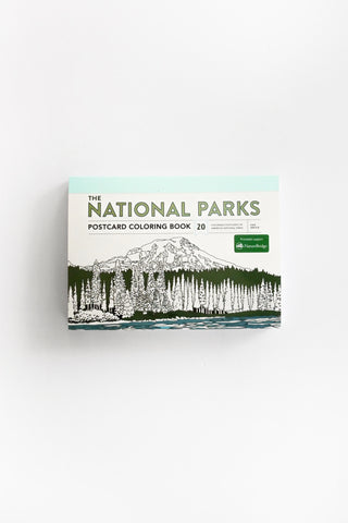 The National Parks Postcard Coloring Book