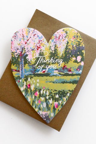 Thinking of You Botanical Gardens Greeting Card