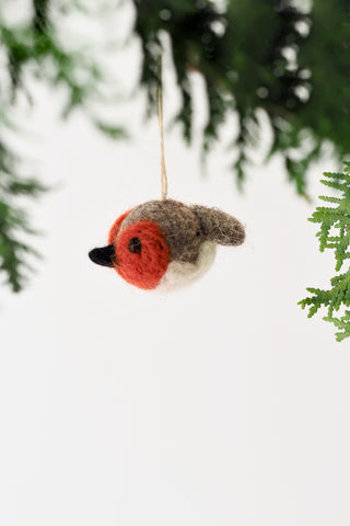 Tiny Birdie Felt Ornament
