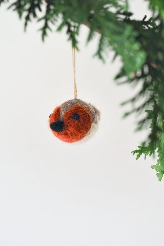 Tiny Birdie Felt Ornament