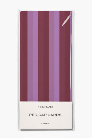 Lilac Stripes Tissue Paper