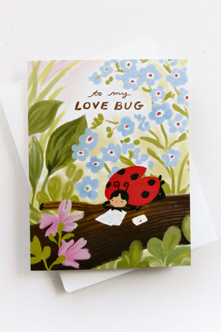 To My Love Bug Greeting Card