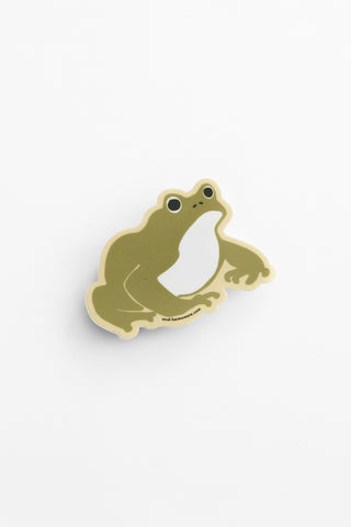 Toad Vinyl Sticker