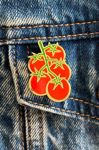 Tomatoes Enamel Pin