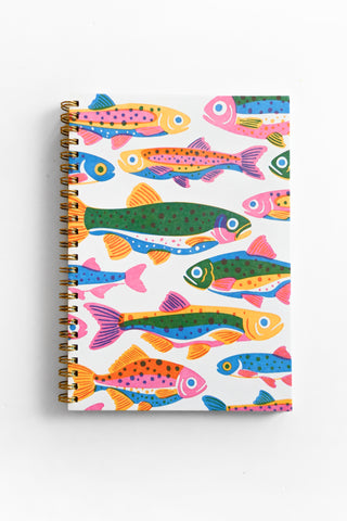 Letterpress Spiral Notebook