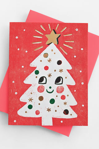 Twee Tree Greeting Card