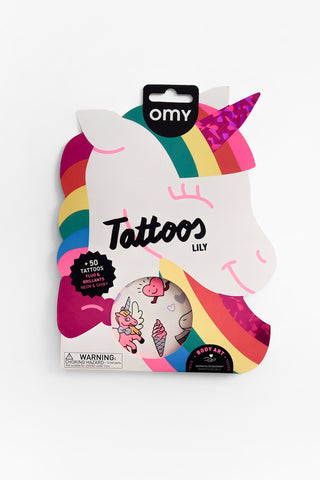 Unicorn Temporary Tattoos