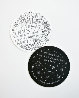 Cosmic Connection Vinyl Stickers