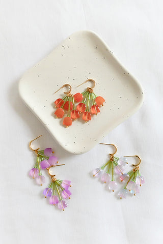 Upside Down Bouquet Earrings