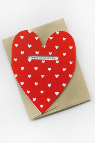 Valentine's Heart Greeting Card