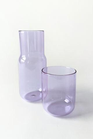 Tinted Glass Carafe