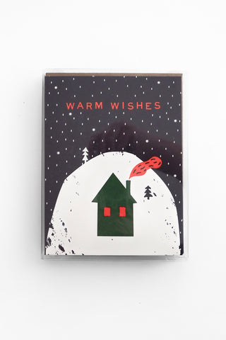 Warm Wishes Cozy Cabin Greeting Card Set
