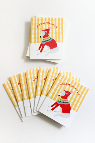 Warm Wishes Whippet Boxed Box