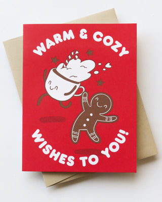 Warm & Cozy Wishes Greeting Card