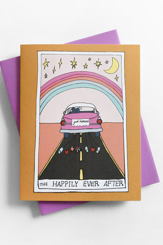 Wedding Tarot Greeting Card