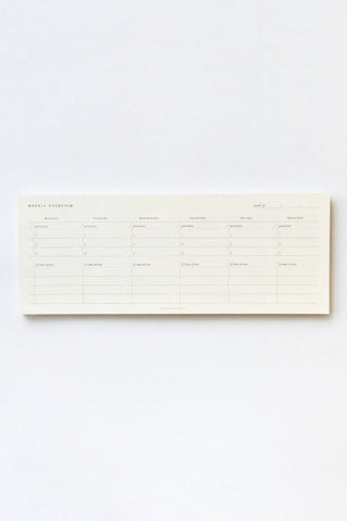 Weekly Planner Deskpad