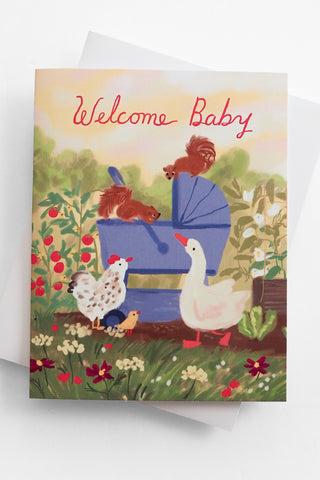 Welcome Baby Greeting Card