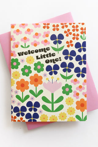 Welcome Little One Greeting Card