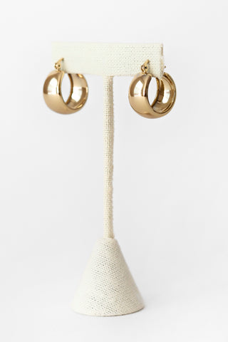 Wide Band Hoops