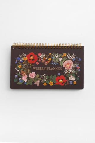 Wild Flowers Undated Weekly Planner