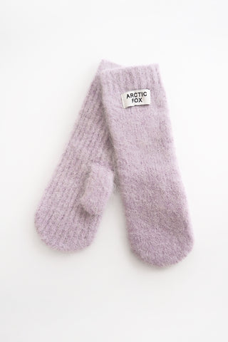 Wild Lilac Alpaca Mittens
