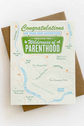 Wilderness of Parenthood Greeting Card