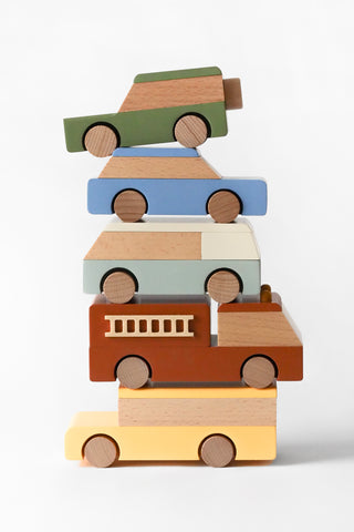 Wooden Vehicle School Bus