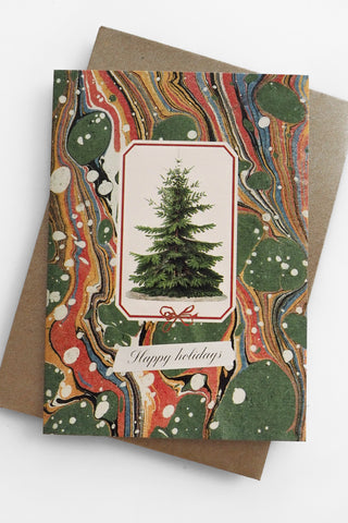 Fir Tree Greeting Card