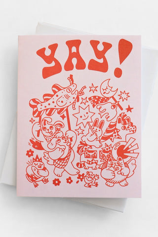 Yay! Greeting Card