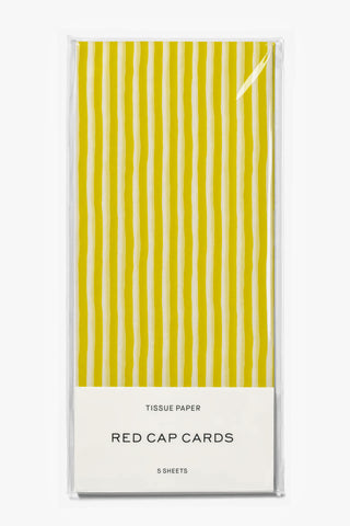 Tissue Paper Yellow Stripe