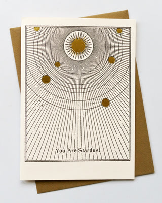 You Are Stardust Greeting Card