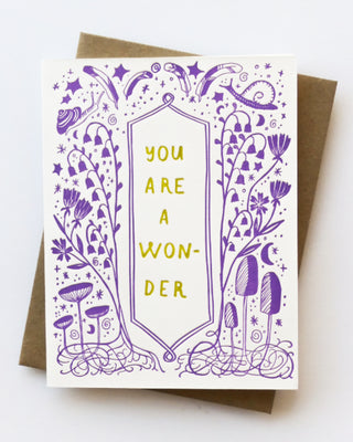 You Are a Wonder Greeting Card