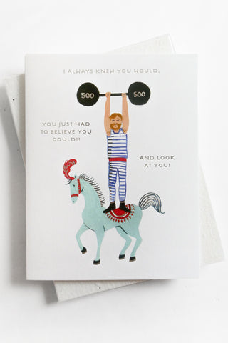 You Did It Congratulations Greeting Card
