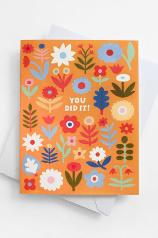 You Did It Greeting Greeting Card