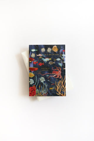 You're A Keeper Mini Greeting Card