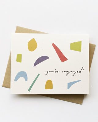 You're Engaged Greeting Card