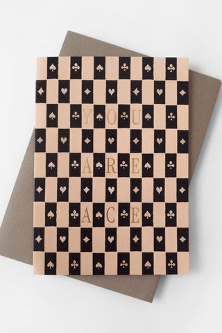 You are Ace Greeting Card