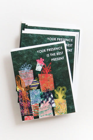 Your Presence Greeting Card, Box of 6