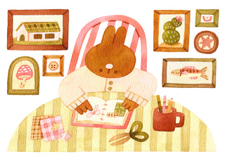 Bunny journaling