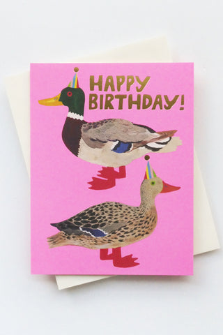 Quacky Birthday Greeting Card