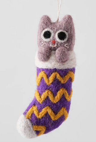 Handmade Festive Friends Ornament