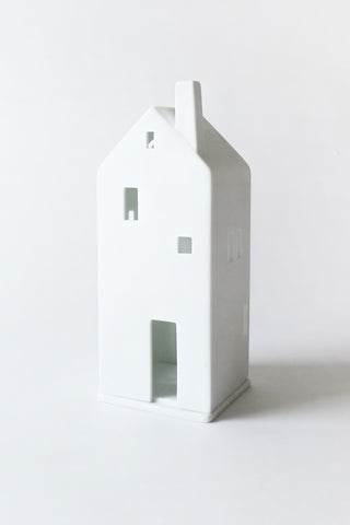 Medium Porcelain Village House