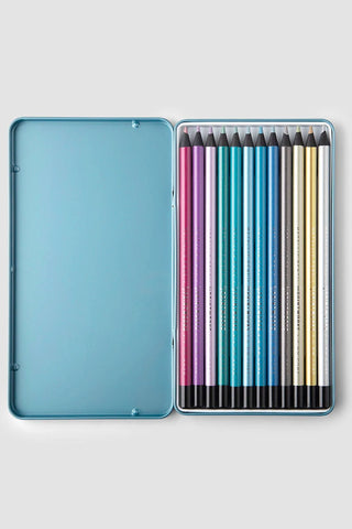 Tin of Colored Pencils