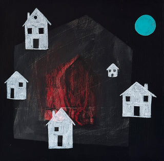 Seven houses and the moon