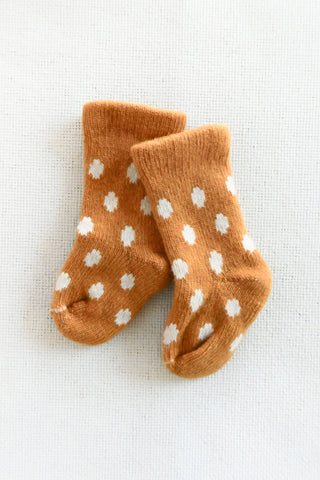 Dot Wool Cashmere Baby Socks