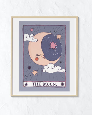 Tarot Moon Art Print