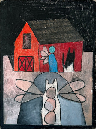 Waiting for morning to feel safe from whatever scared us