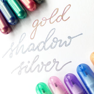 Gelly Roll Gold Shadow Pen
